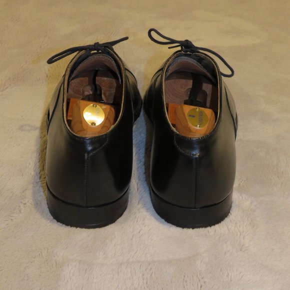 Crockett & Jones Newgate Black Calf Leather Straight Tip Oxford US 11.5B main image 4